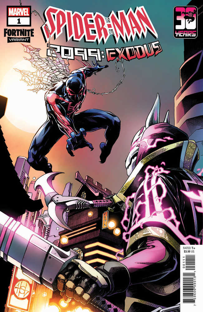 Spider-Man 2099 Exodus #1 Creees Lee Fortnite Variant | Odin's Place