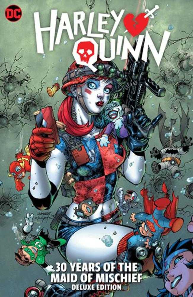 Harley Quinn 30 Years Of The Maid Of Mischief The Deluxe Edition Hardcover | Odin's Place