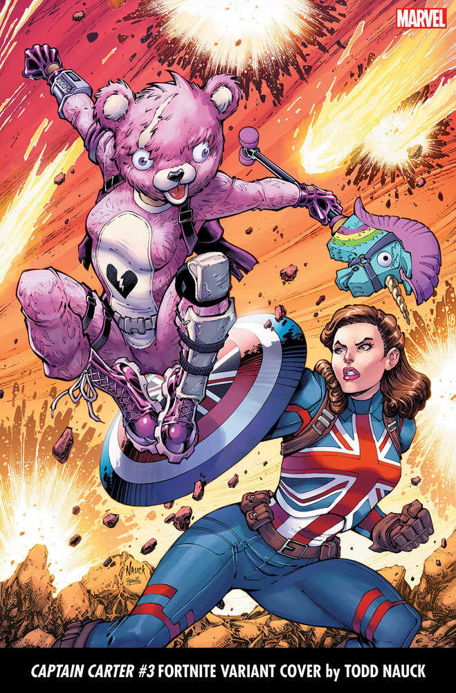 Captain Carter #3 (Of 5) Nauck Fortnite Variant | Odin's Place