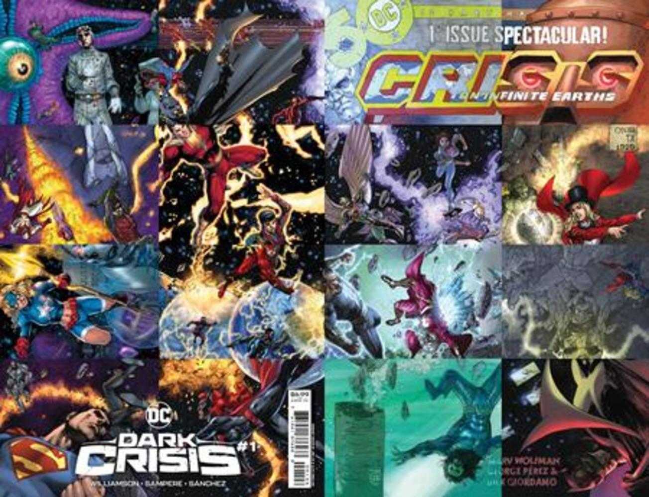 Dark Crisis #1 (Of 7) Cover J Jim Lee Homage Card Stock Variant | Odin's Place
