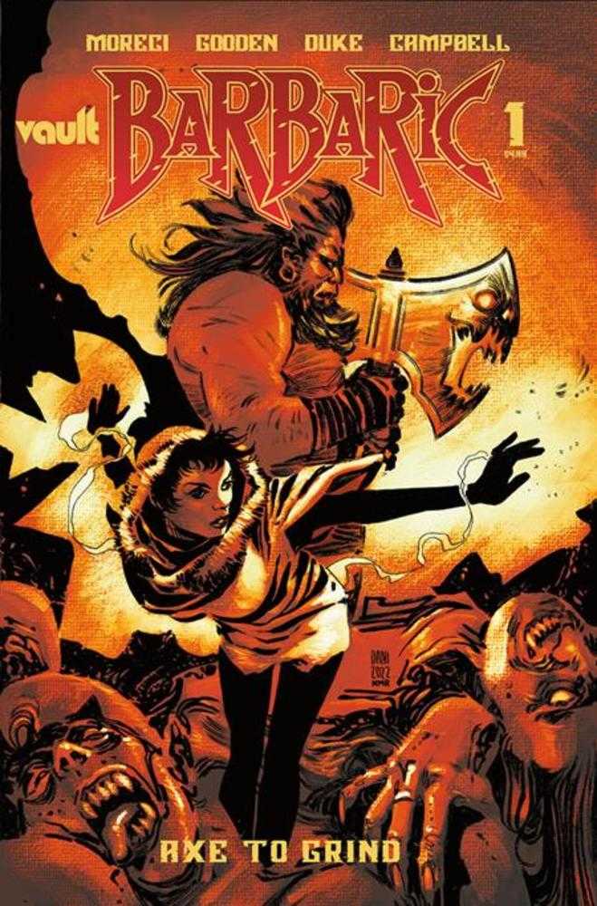 Barbaric Axe To Grind #1 Cover D 1 in 10 Dani Variant | Odin's Place