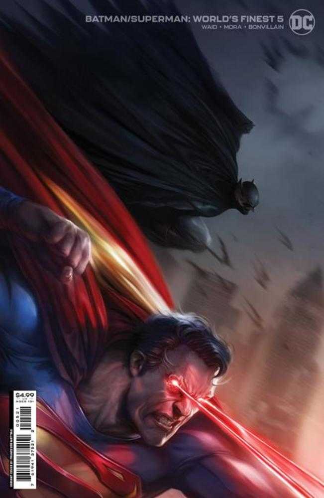 Batman Superman Worlds Finest #5 Cover B Francesco Mattina Card Stock Variant | Odin's Place