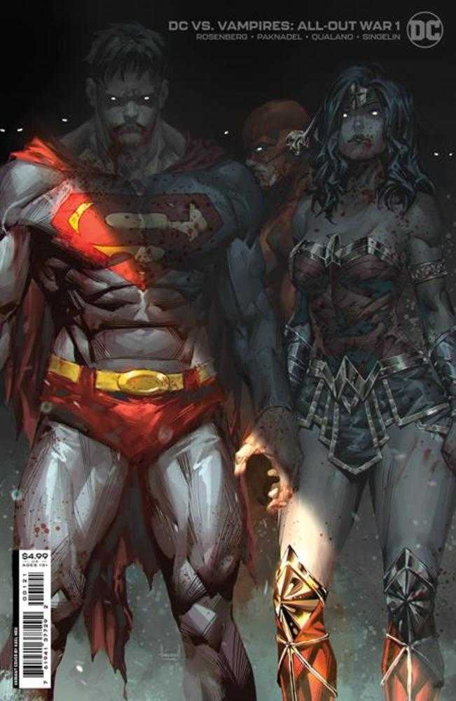 DC vs Vampires All-Out War #1 (Of 6) Cover B Kael Ngu Card Stock Variant | Odin's Place