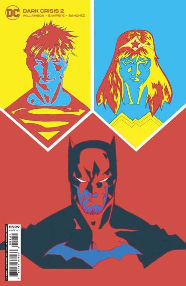 Dark Crisis #2 (Of 7) Cover D 1 in 25 Mario Foccillo Card Stock Variant | Odin's Place