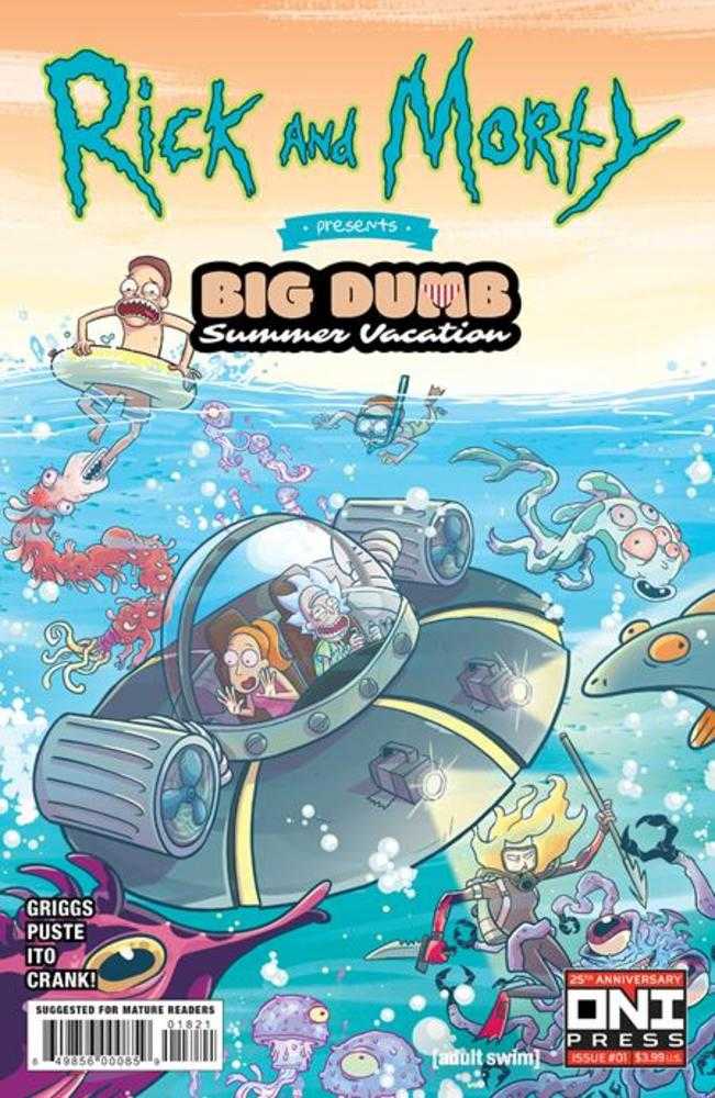 Rick And Morty Presents Big Dumb Summer Vacation #1 Cover B Fred C Stresing Variant | Odin's Place
