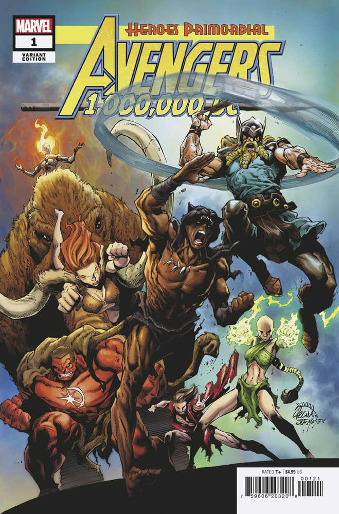 Avengers 1000000 Bc #1 Stegman Prehistoric Homage Variant | Odin's Place