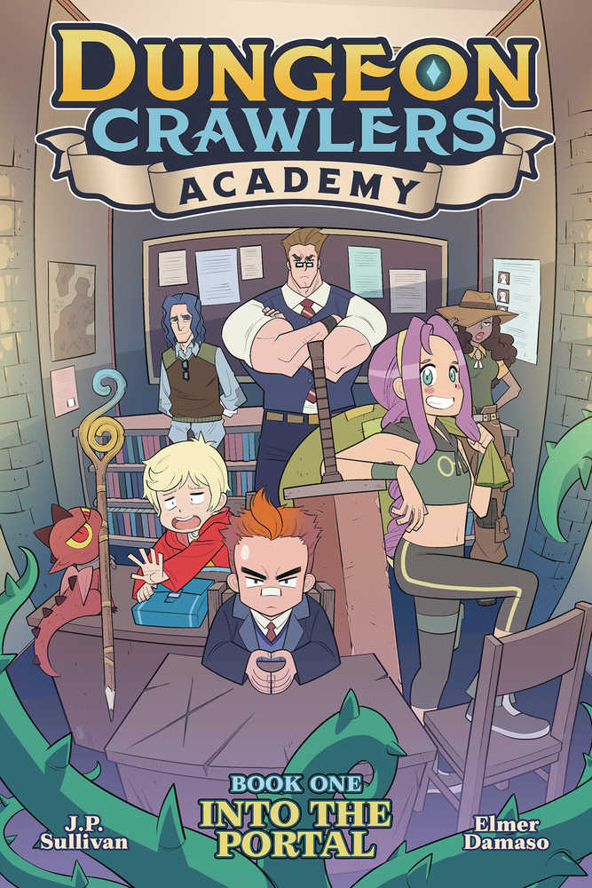 Dungeon Crawlers Academy Graphic Novel Volume 01 Into The Portal (Mature) | Odin's Place
