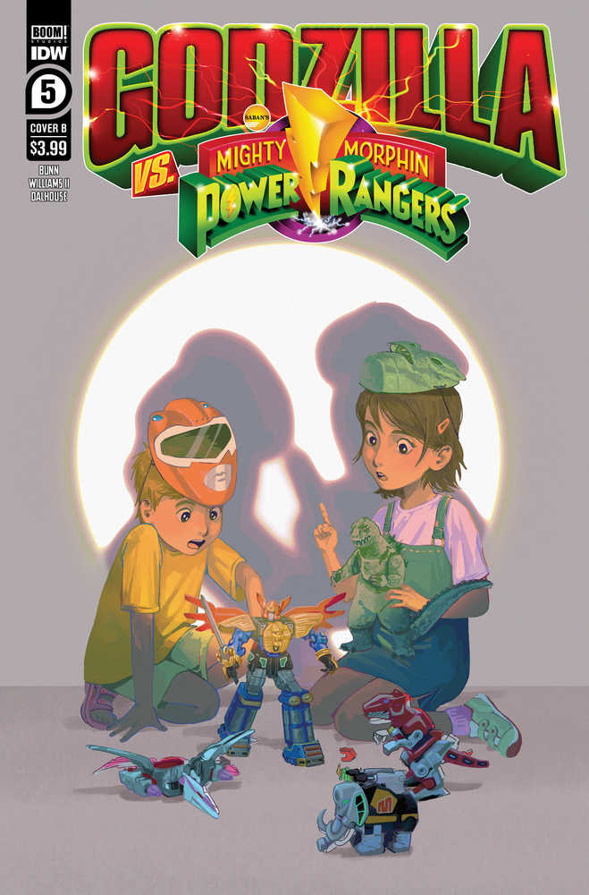 Godzilla vs Mmpr #5 (Of 5) Cover B Wajid | Odin's Place