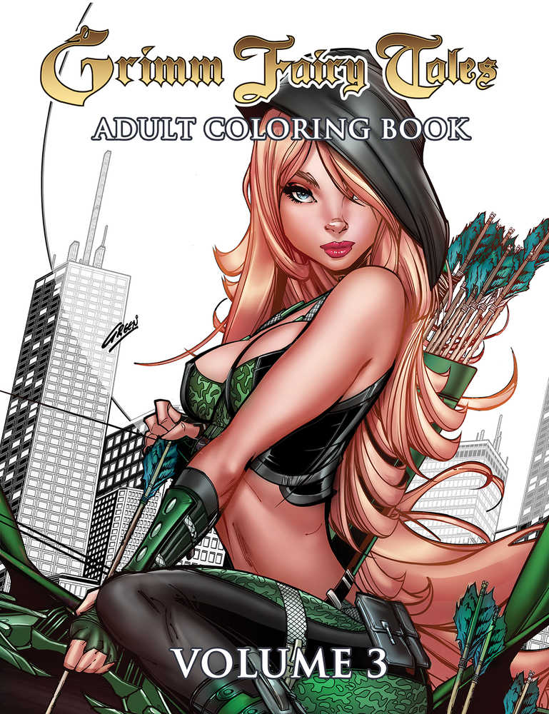Grimm Fairy Tales Adult Coloring Book Volume 03 | Odin's Place