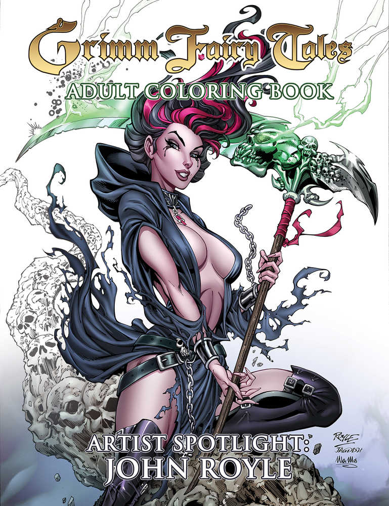 Grimm Fairy Tales John Royle Coloring Book | Odin's Place