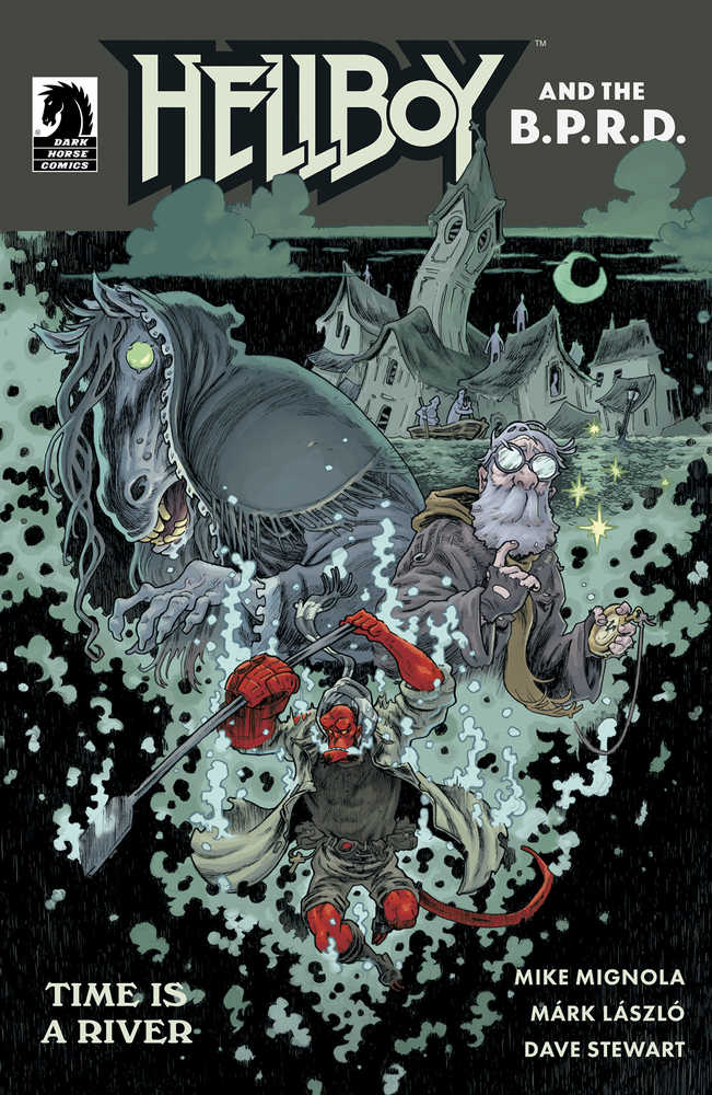 Hellboy & BPRD Time Is A River One-Shot Cover A Laszlo | Odin's Place