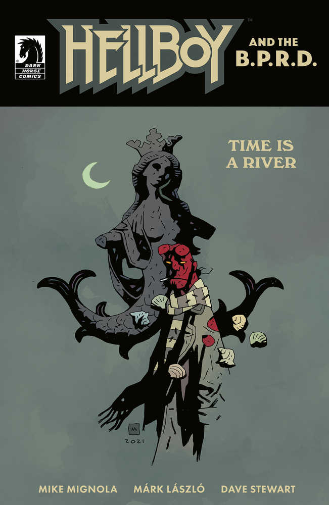 Hellboy & BPRD Time Is A River One-Shot Cover B Mignola | Odin's Place