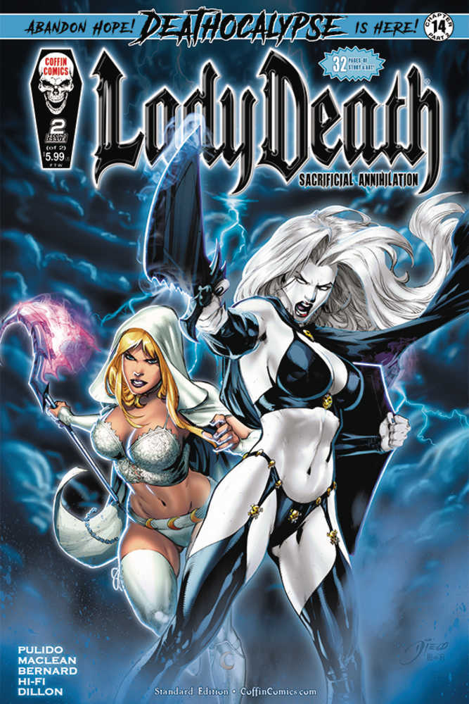 Lady Death Sacrificial Annihilation #2 (Of 2) Cover A  Bernard | Odin's Place