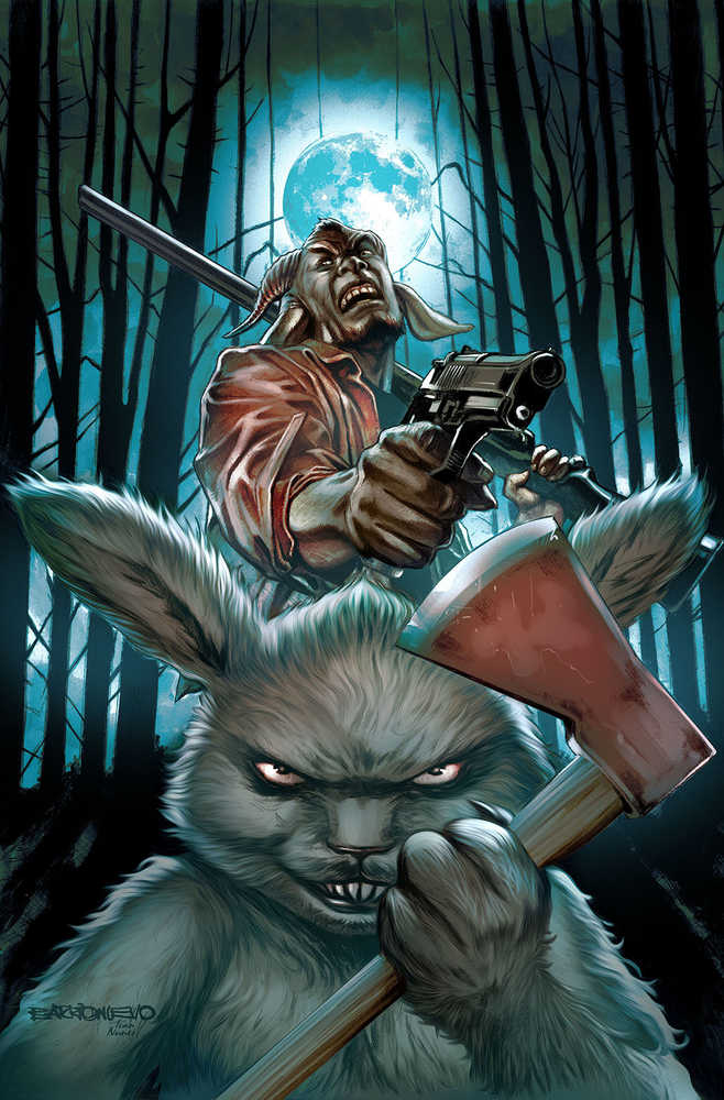 Man Goat & Bunnyman Green Eggs & Blam #1 Cover A Barrionuevo | Odin's Place