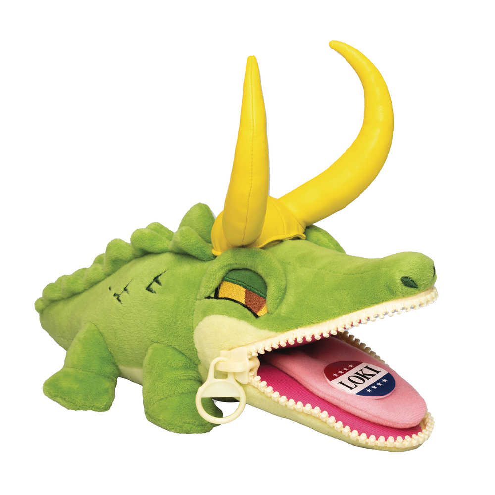 Marvel Loki Alligator Loki Zippermouth Plush | Odin's Place