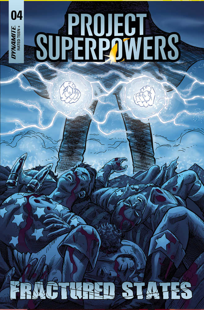 Project Superpowers Fractured States #4 Cover B Kolins | Odin's Place