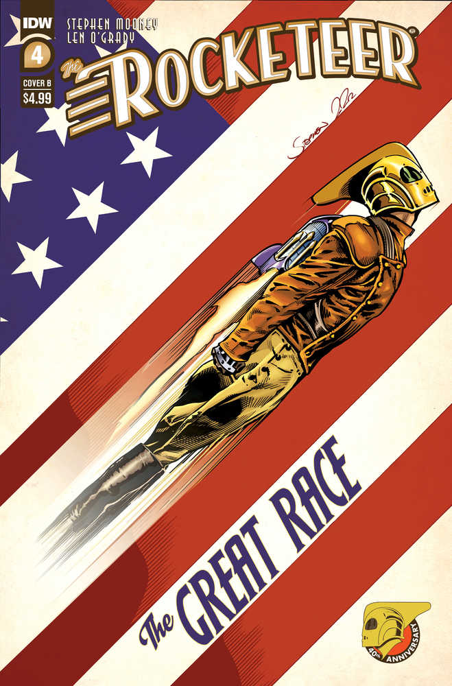 Rocketeer The Great Race #4 (Of 4) Cover B Mooney | Odin's Place