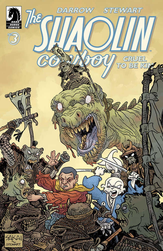 Shaolin Cowboy Cruel To Be Kin #3 (Of 7) Cover B Sakai (Mature) | Odin's Place