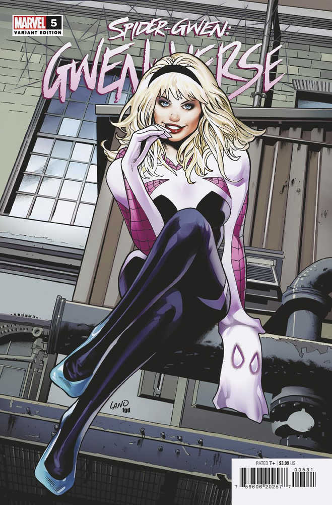 Spider-Gwen Gwenverse #5 (Of 5) Land Homage Variant | Odin's Place