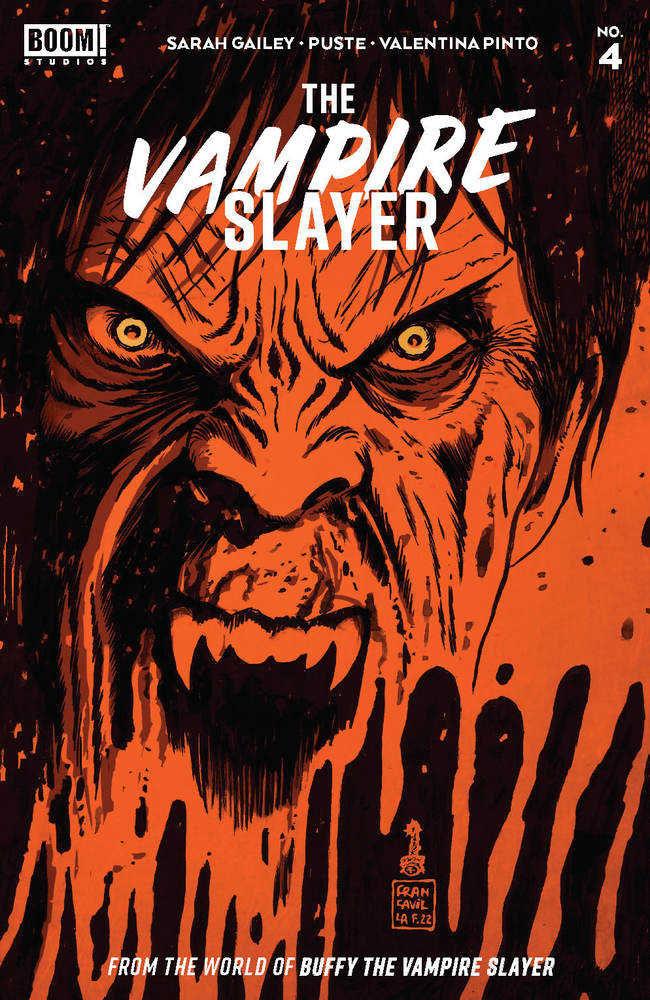 Vampire Slayer (Buffy) #4 Cover B Blood Red Variant | Odin's Place