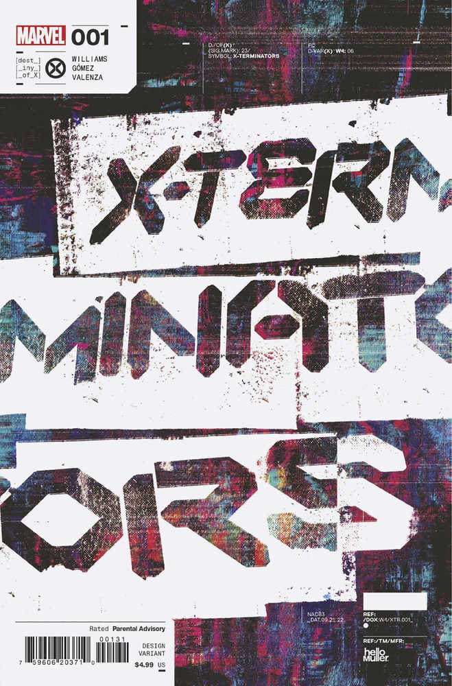 X-Terminators #1 (Of 5) 10 Copy Variant Edition Muller Design Variant | Odin's Place