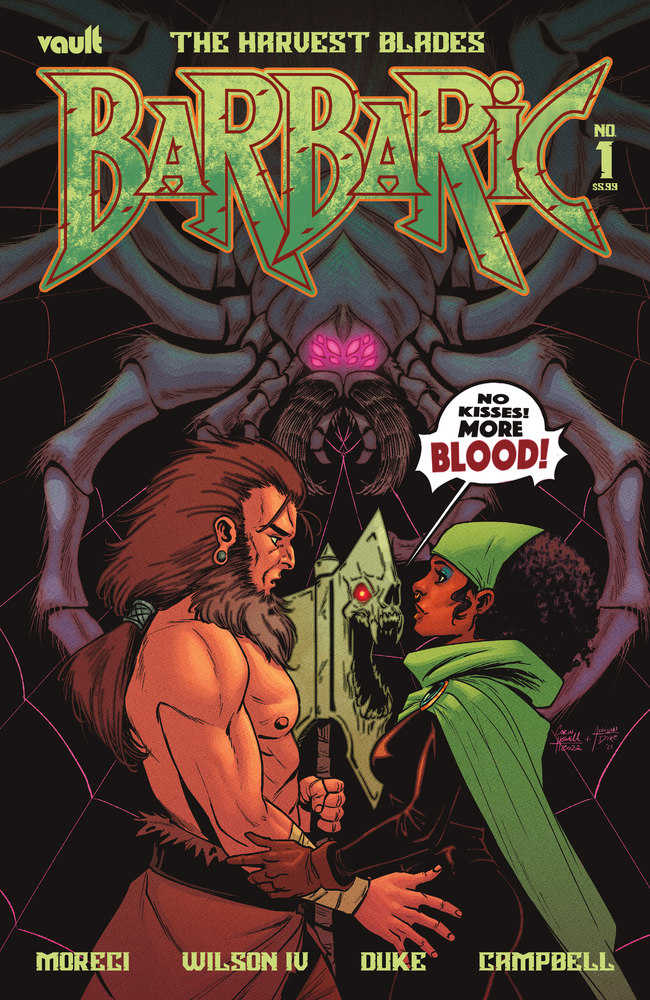 Barbaric Harvest Blades One Shot Cover C Howell 5 Copy Variant Edition | Odin's Place