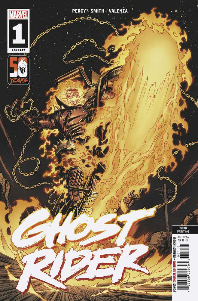 Ghost Rider #1 3RD Printing Cory Smith Variant | Odin's Place