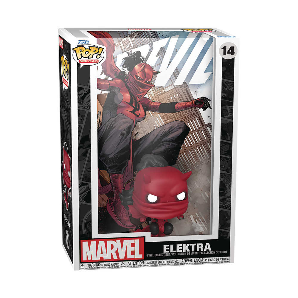 Pop Comic Covers Marvel Elektra As Daredevil | Odin's Place