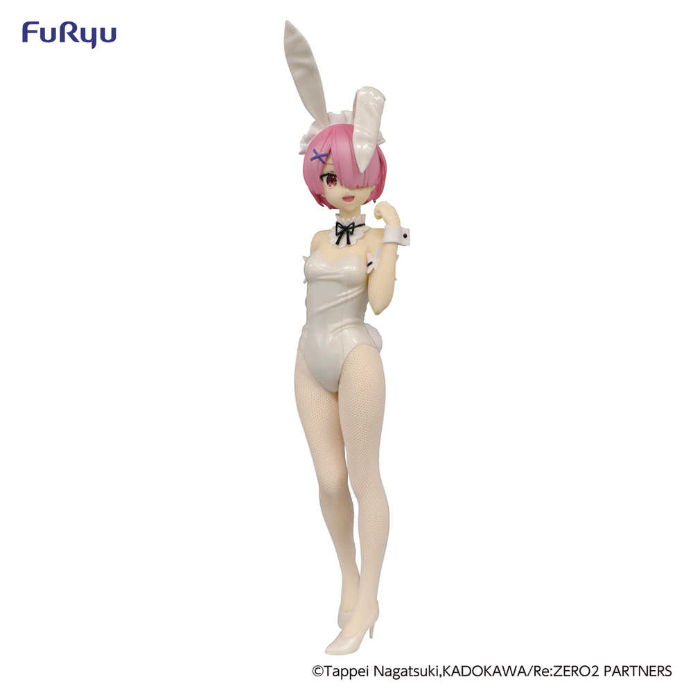 Re Zero Biccute Ram White Pearl Color Ver Figure | Odin's Place