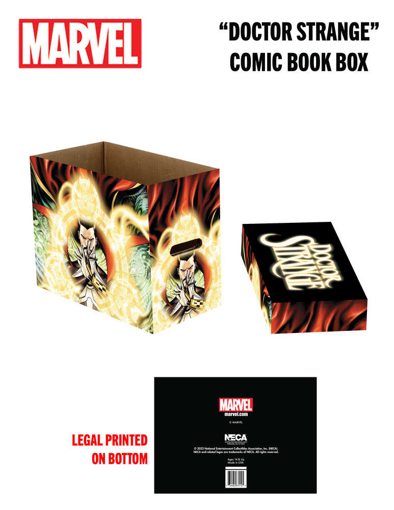 Marvel Dr Strange 5pk Short Comic Storage Box | Odin's Place