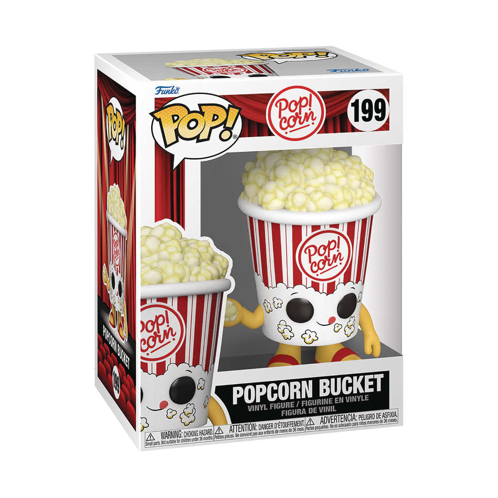 Pop Foodies Popcorn Bucket Vinyl Figure | Odin's Place