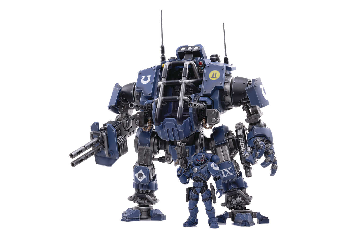 Joytoy Warhammer 40k Invictor Tactical Warsuit 1/18 Figure (Net | Odin's Place