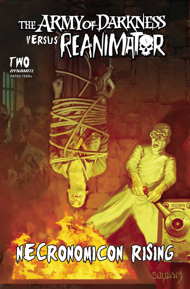 Aod vs Reanimator Necronomicon Rising #2 Cover C Suydam | Odin's Place