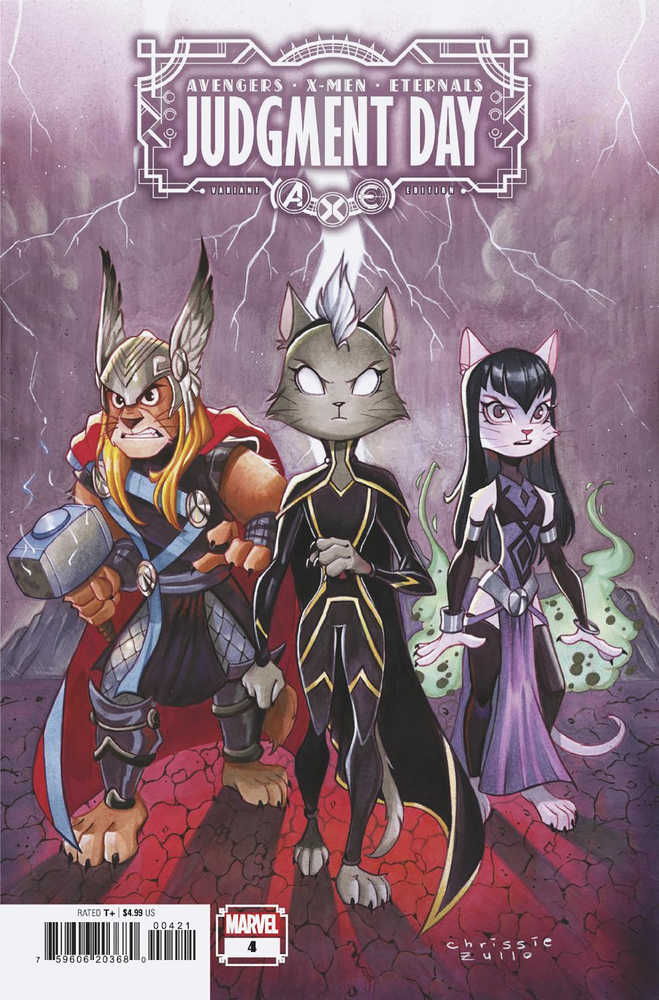 Axe Judgment Day #4 (Of 6) Zullo Cat Variant | Odin's Place