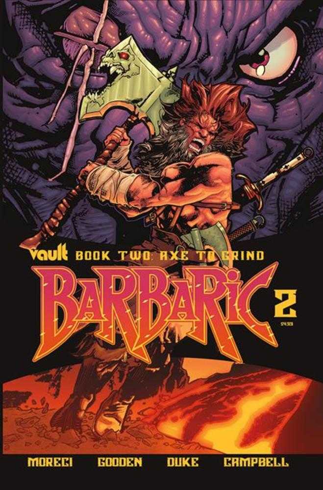 Barbaric Axe To Grind #2 Cover A Nathan Gooden | Odin's Place