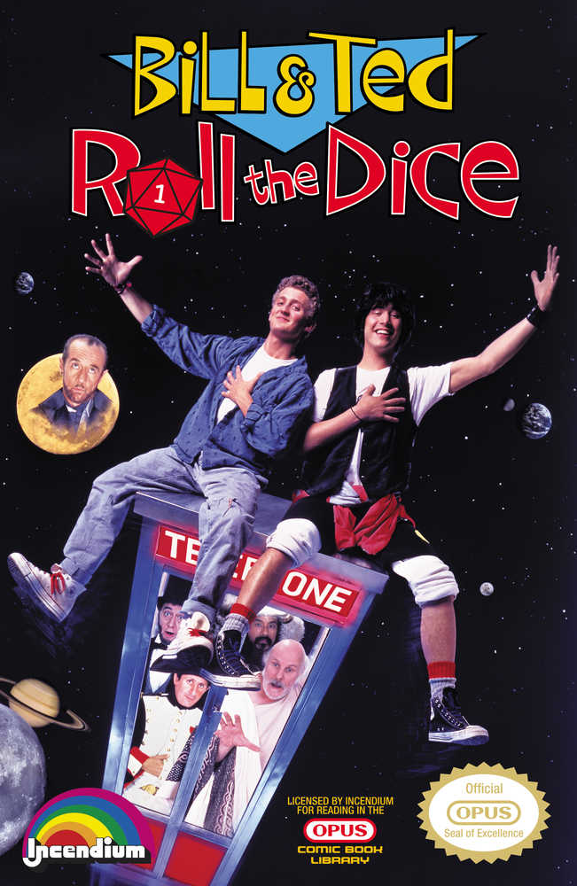 Bill & Ted Roll Dice #3 Cover C 5 Copy Variant Edition Video Game Homage | Odin's Place