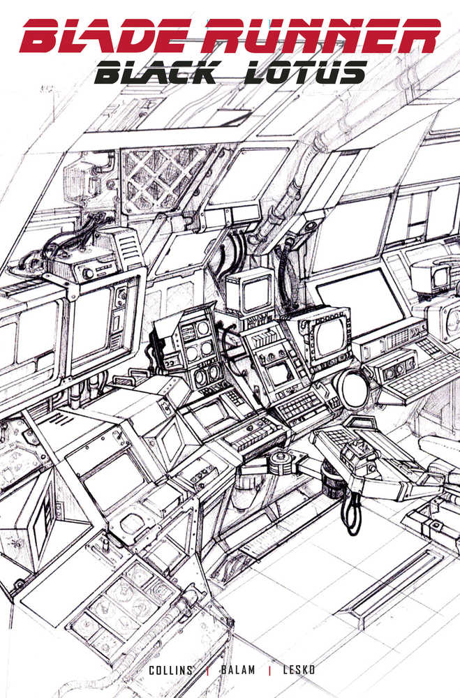 Blade Runner Black Lotus #3 Cover C Concept Art | Odin's Place