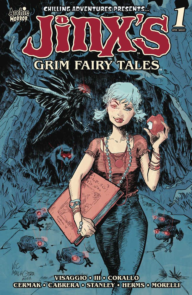 Chilling Adventure Jinxs Grim Fairy Tales Cover A Malhotra | Odin's Place