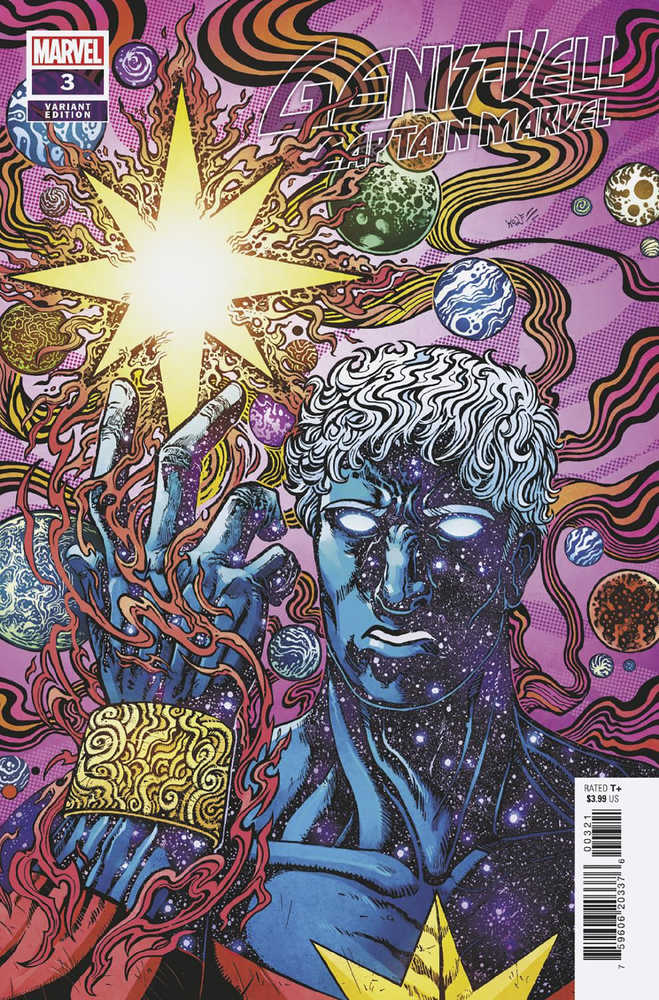 Genis-Vell Captain Marvel #3 (Of 5) Wolf Variant | Odin's Place