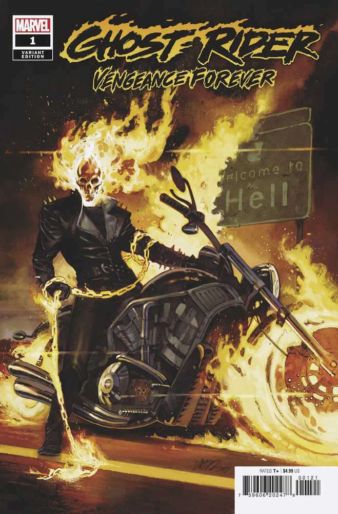 Ghost Rider Vengeance Forever #1 Larraz Variant | Odin's Place