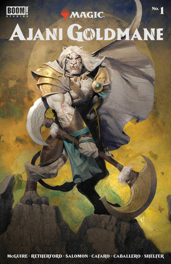 Magic Ajani Goldmane #1 Cover A Olivetti | Odin's Place