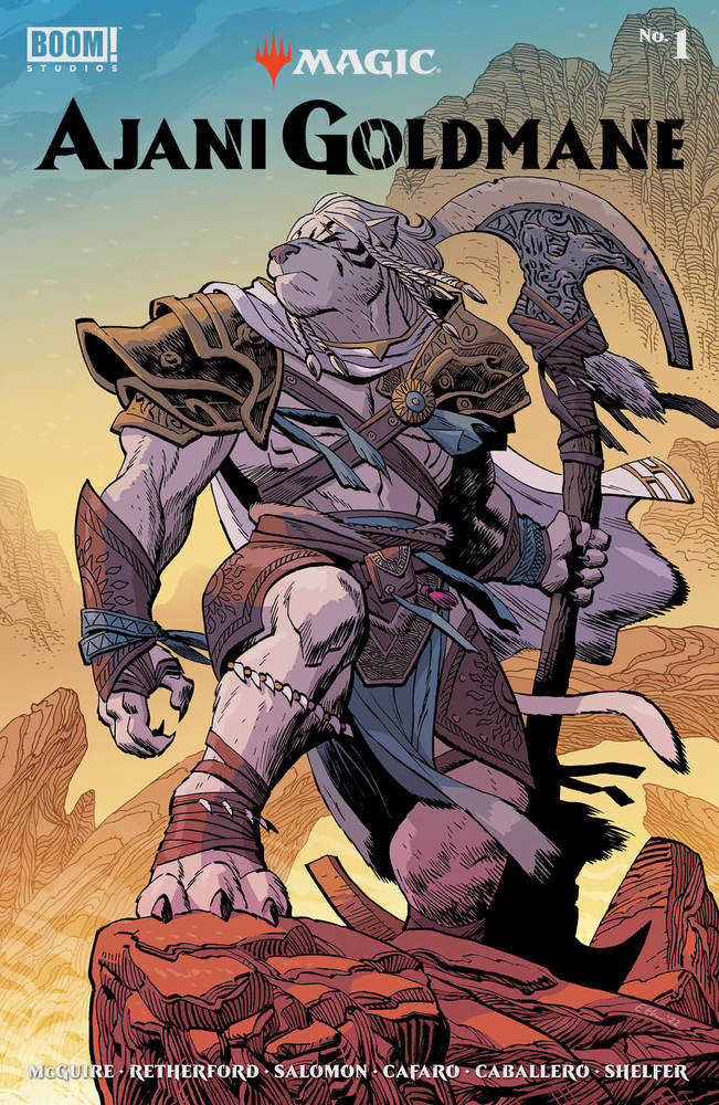 Magic Ajani Goldmane #1 Cover B Young | Odin's Place