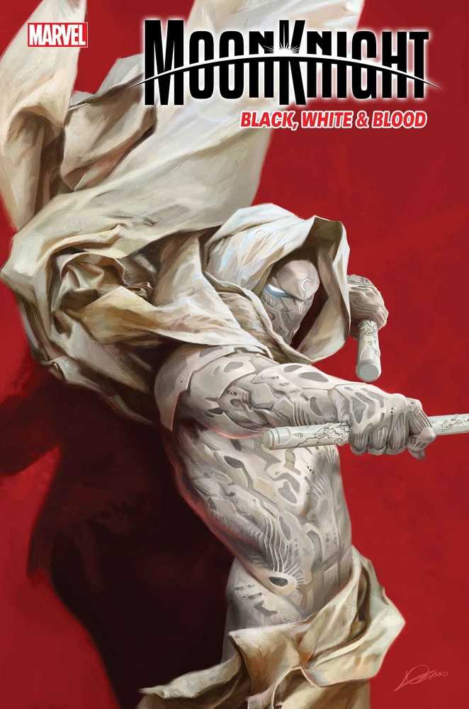 Moon Knight Black White Blood #4 (Of 4) Lozano Variant | Odin's Place