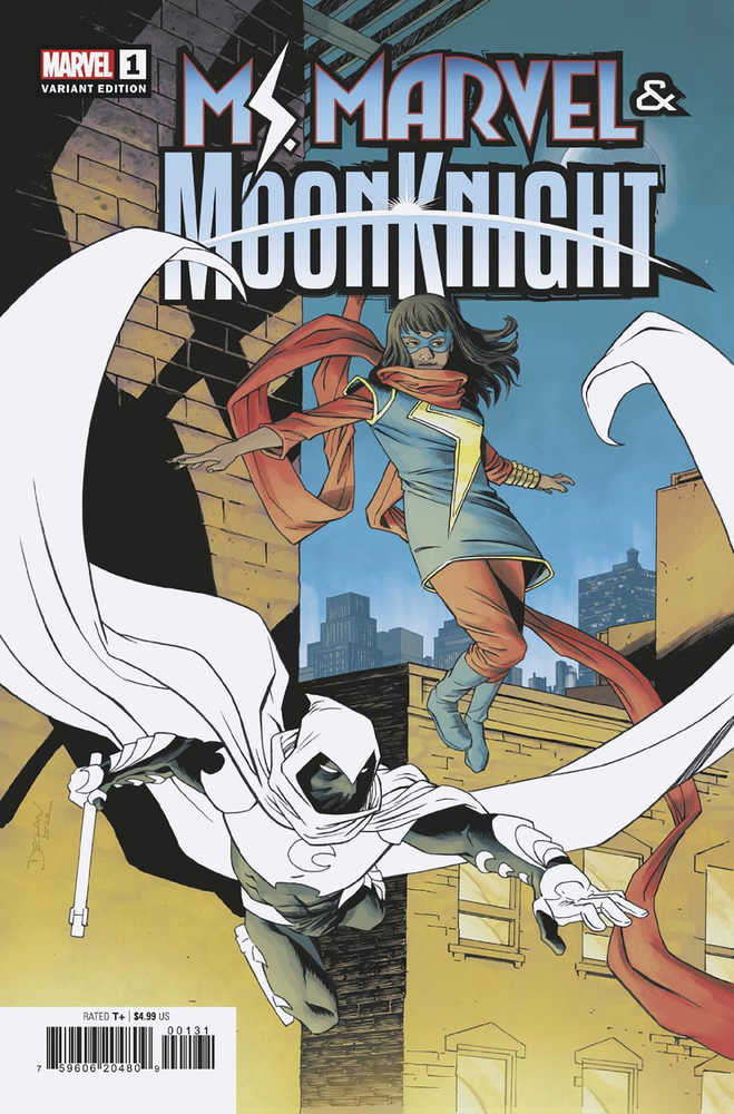 Ms Marvel And Moon Knight #1 Shalvey Variant | Odin's Place