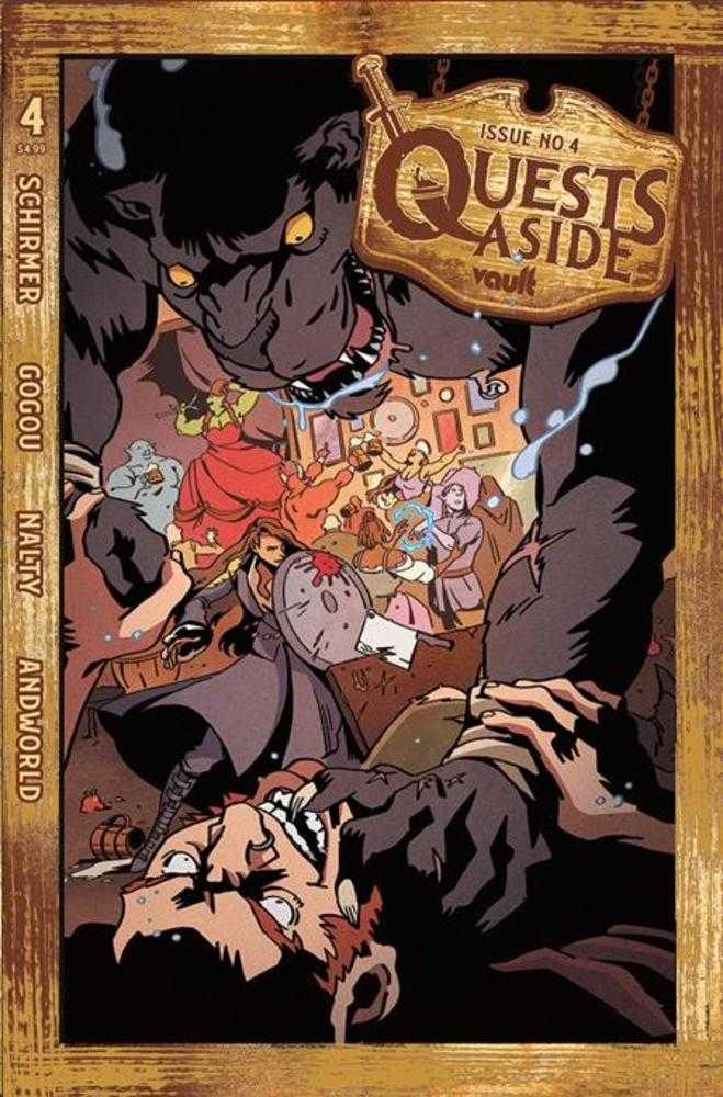 Quests Aside #4 Cover A Elena Gogou | Odin's Place