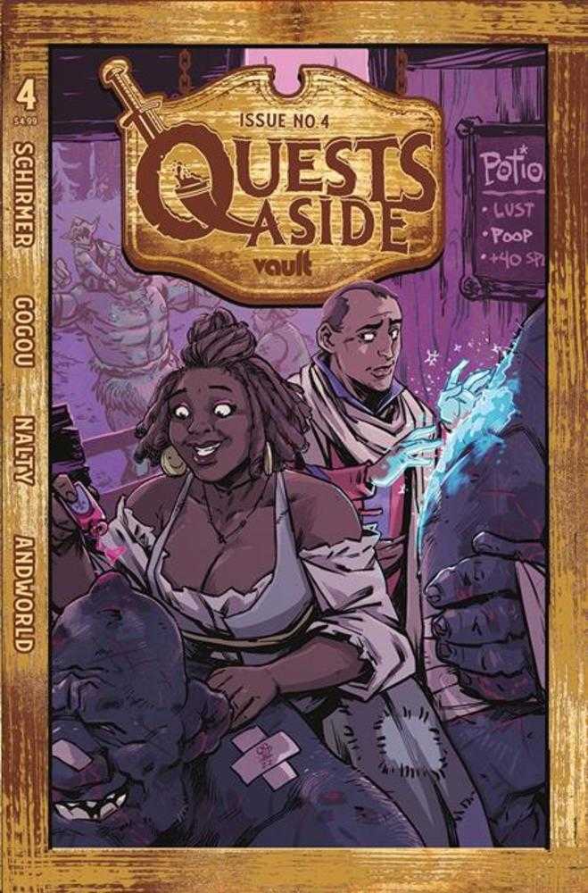 Quests Aside #4 Cover B Michael Dialynas Variant | Odin's Place