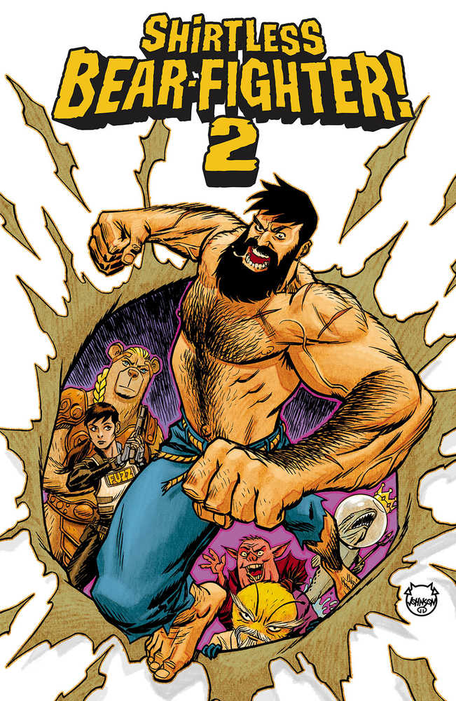 Shirtless Bear-Fighter 2 #1 (Of 7) Cover A Johnson | Odin's Place