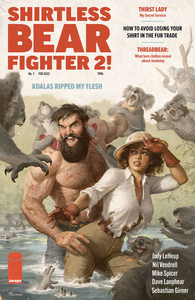 Shirtless Bear-Fighter 2 #1 (Of 7) Cover D 10 Copy Variant Edition Rivera | Odin's Place