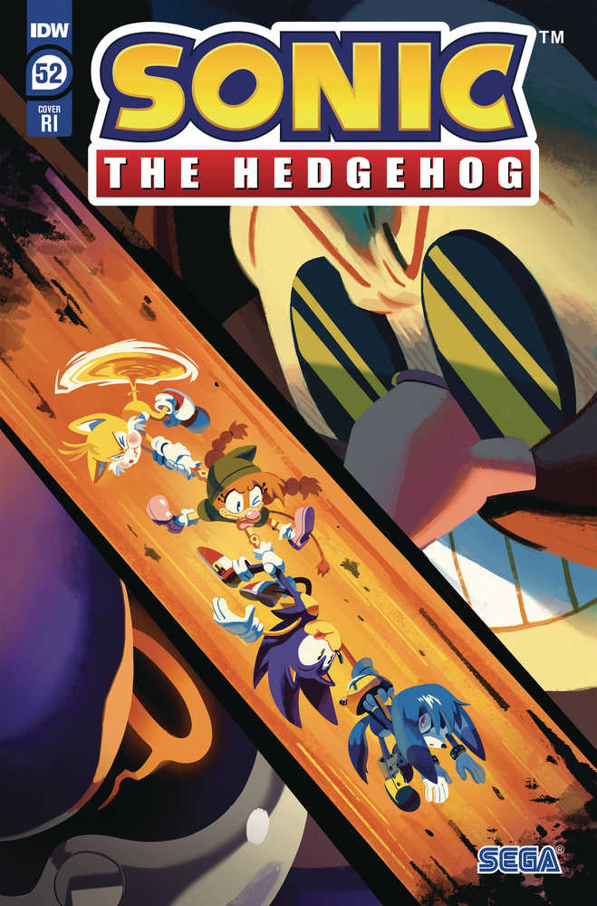 Sonic The Hedgehog #52 Cover C 10 Copy Fourdraine Variant Edition  ( | Odin's Place
