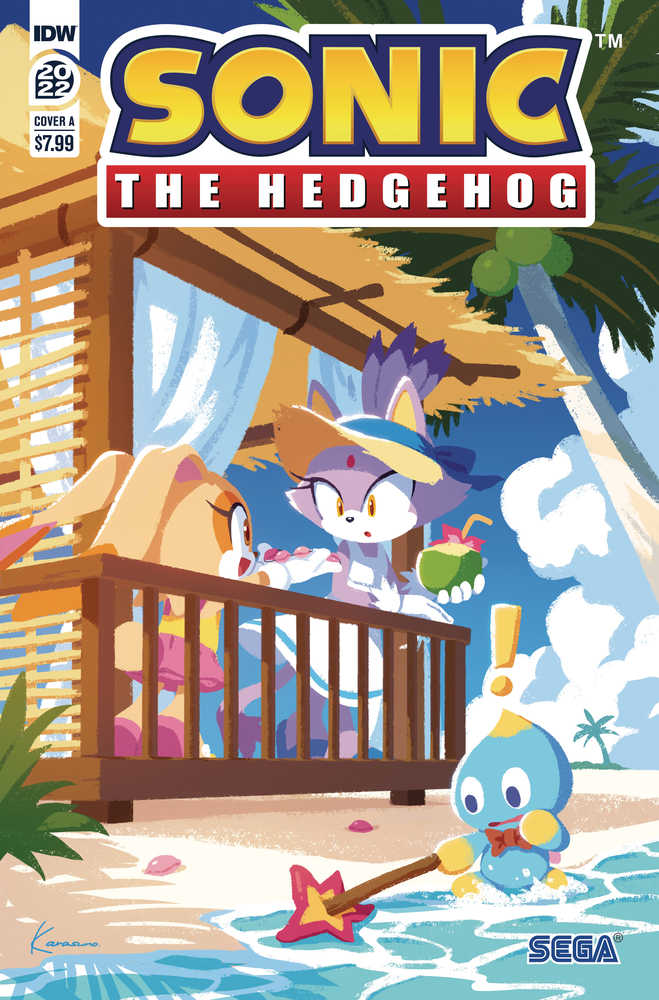 Sonic The Hedgehog Annual 2022 Cover A Sonic Team | Odin's Place